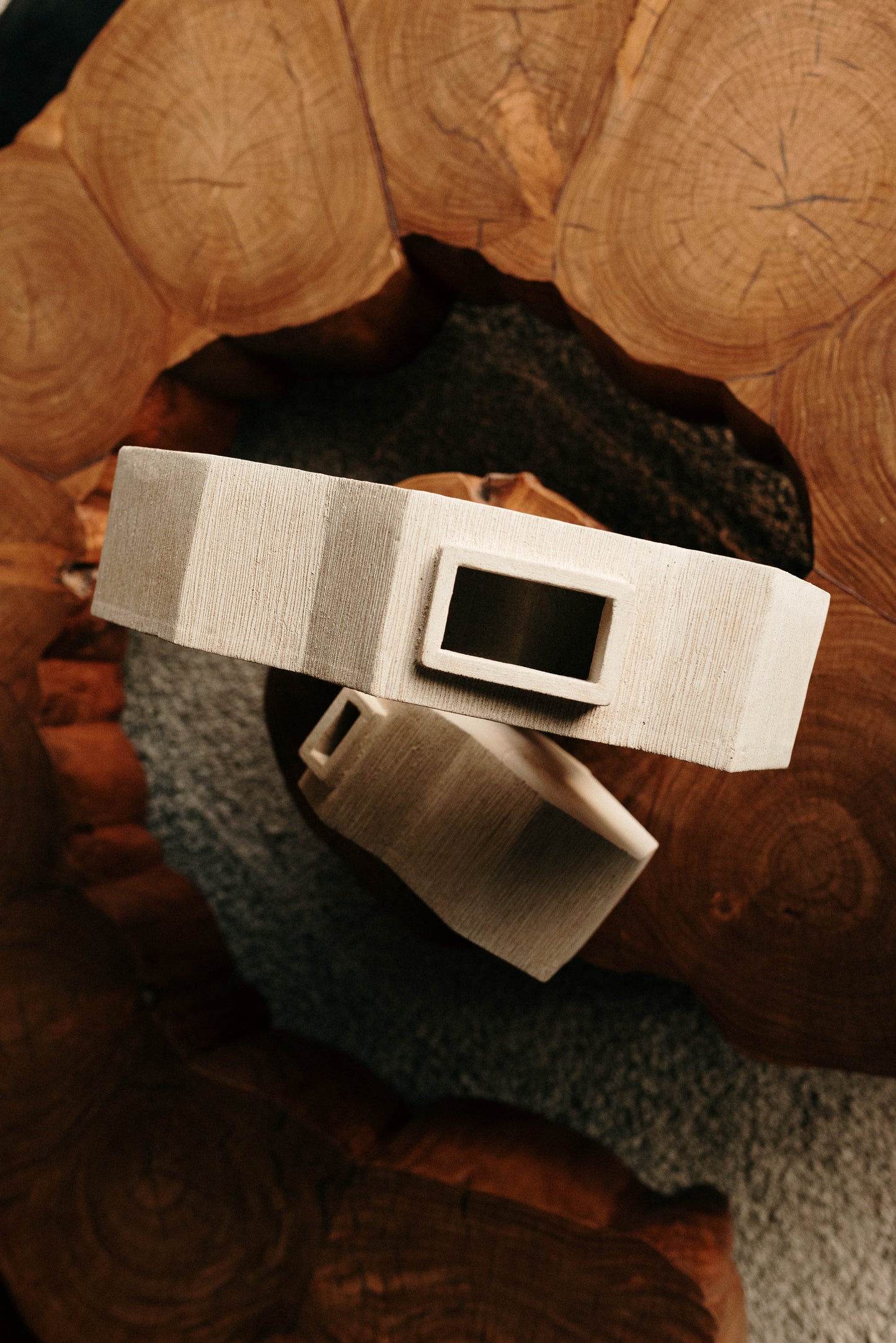Angular Burst Vase