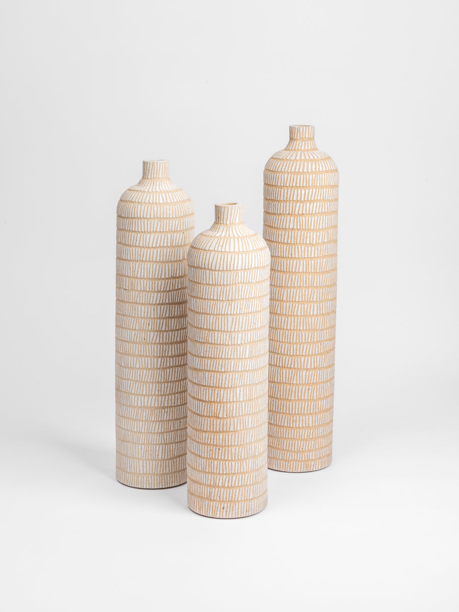 Fawn Tall Bottles (Set of 3)