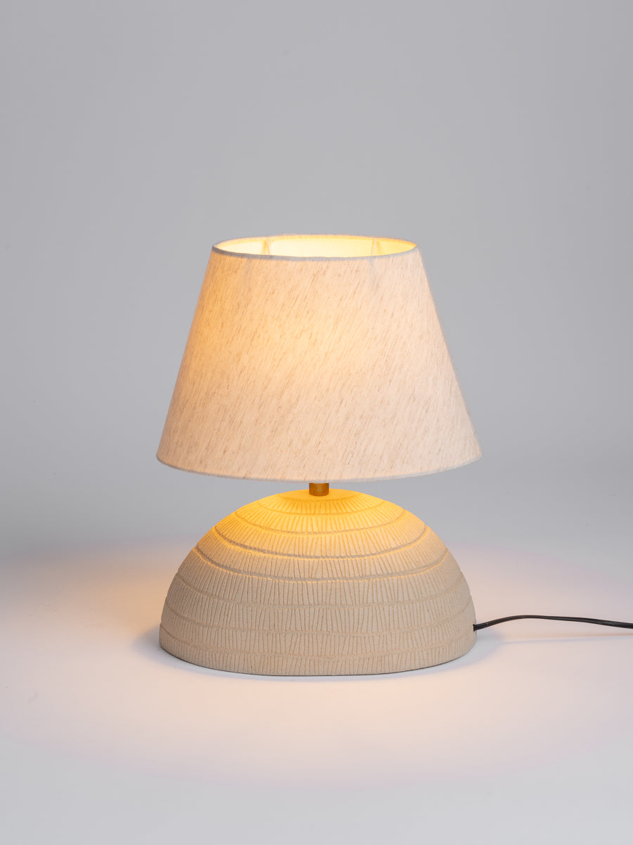 Fawn Half Moon Lamp