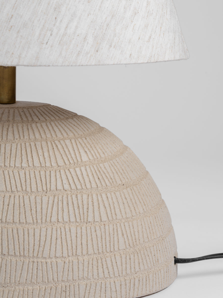 Fawn Half Moon Lamp
