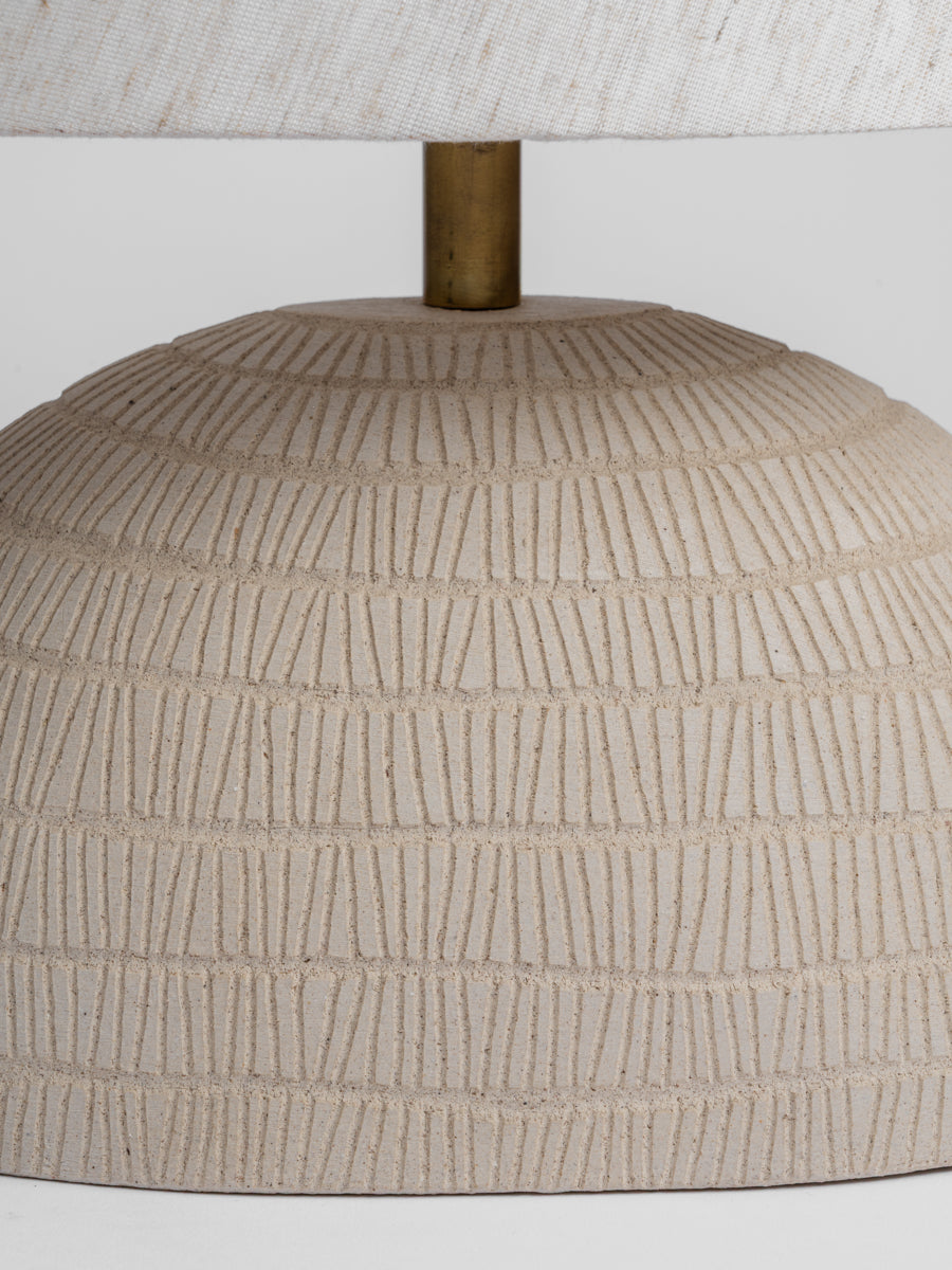 Fawn Half Moon Lamp