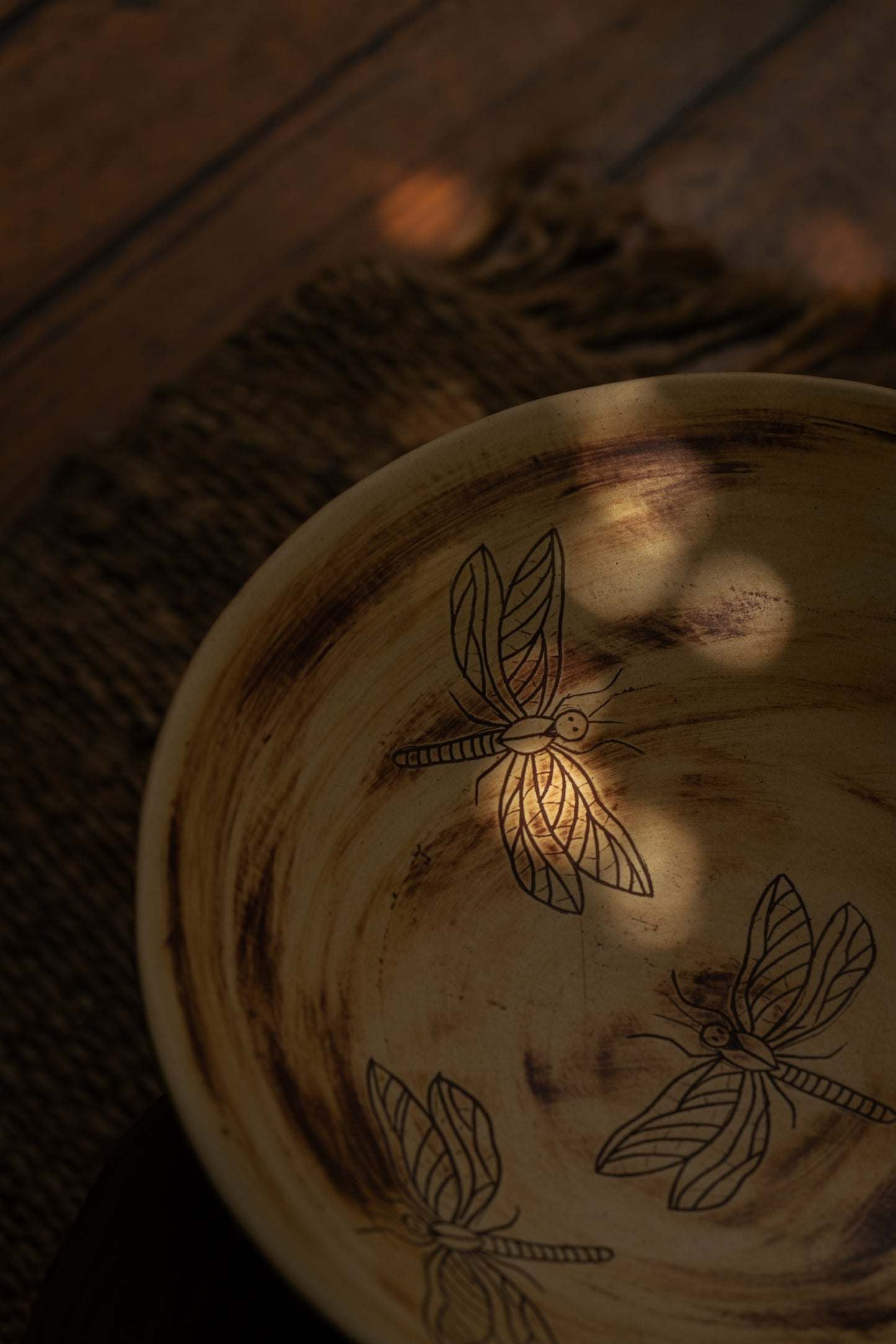 Dragonfly Salad Bowl