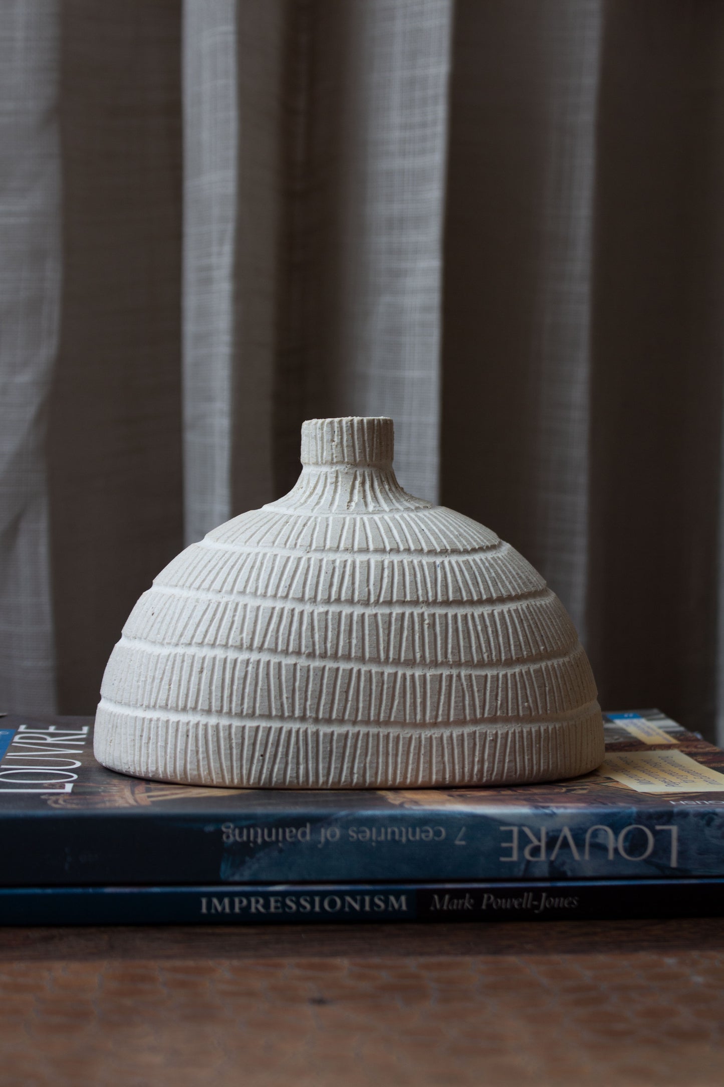 Fawn Half-Moon Vase - Mini