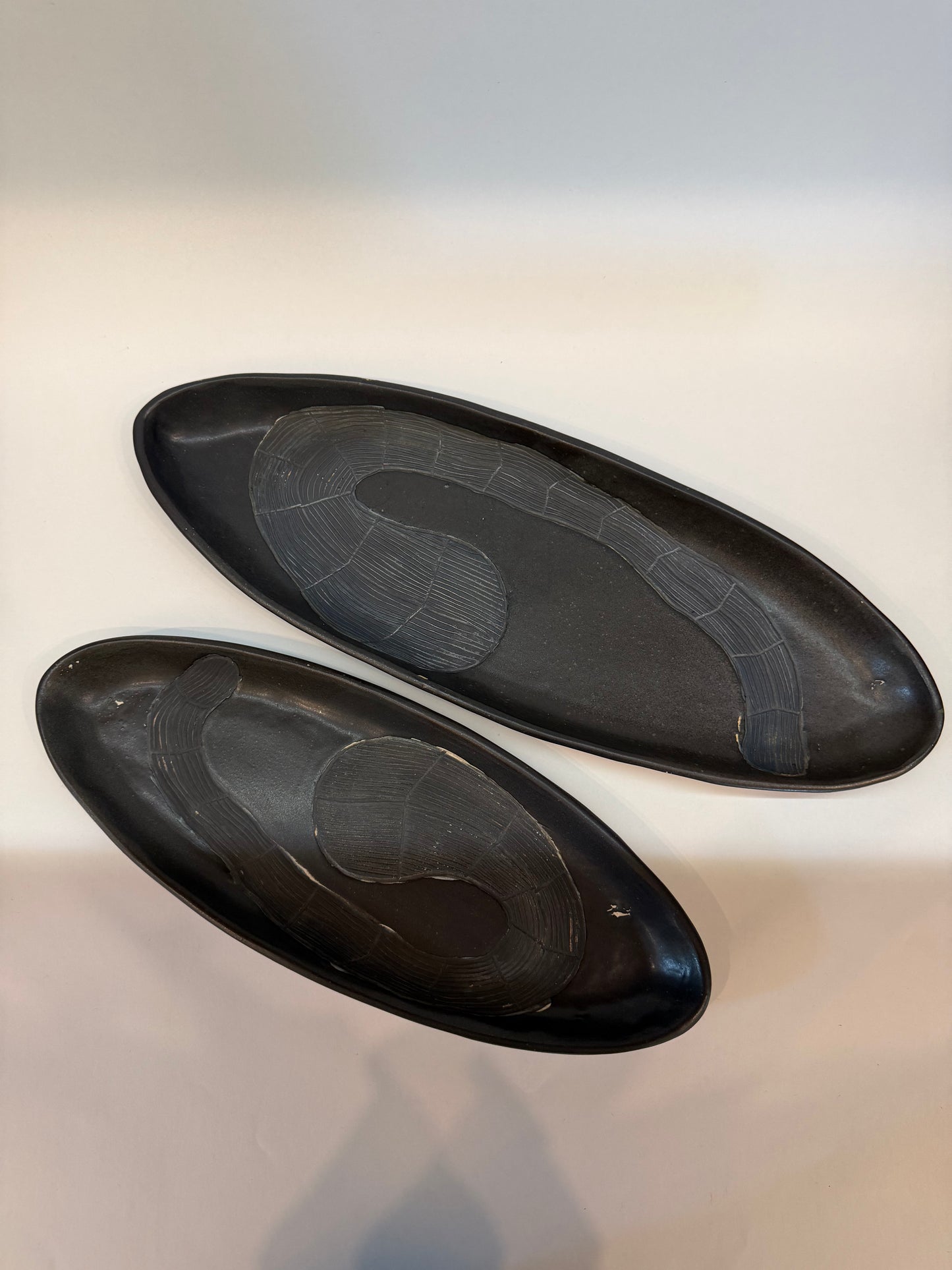 Charcoal Platter - Set of 2