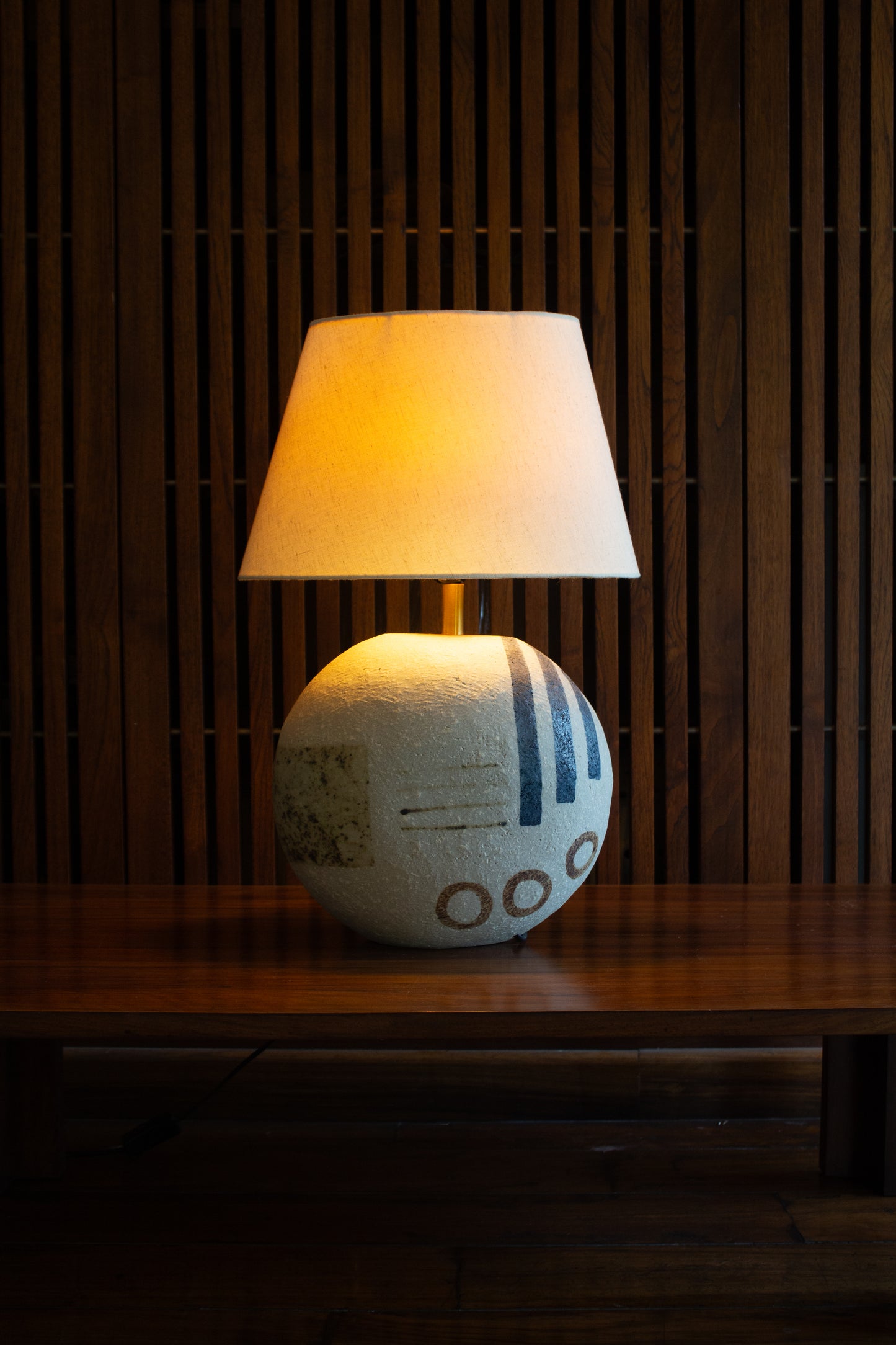 Abstract Art Raw Moon Lamp