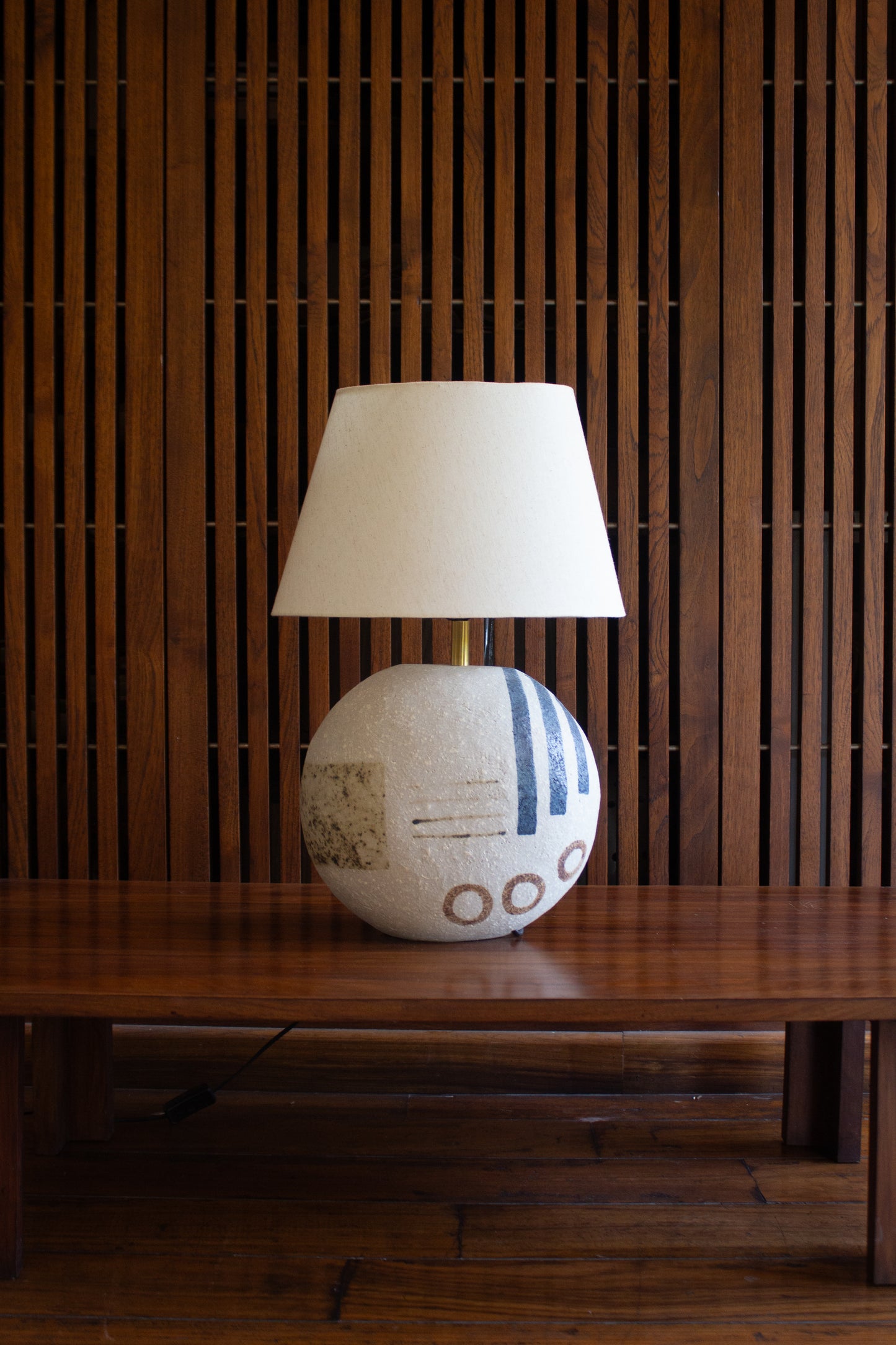 Abstract Art Raw Moon Lamp