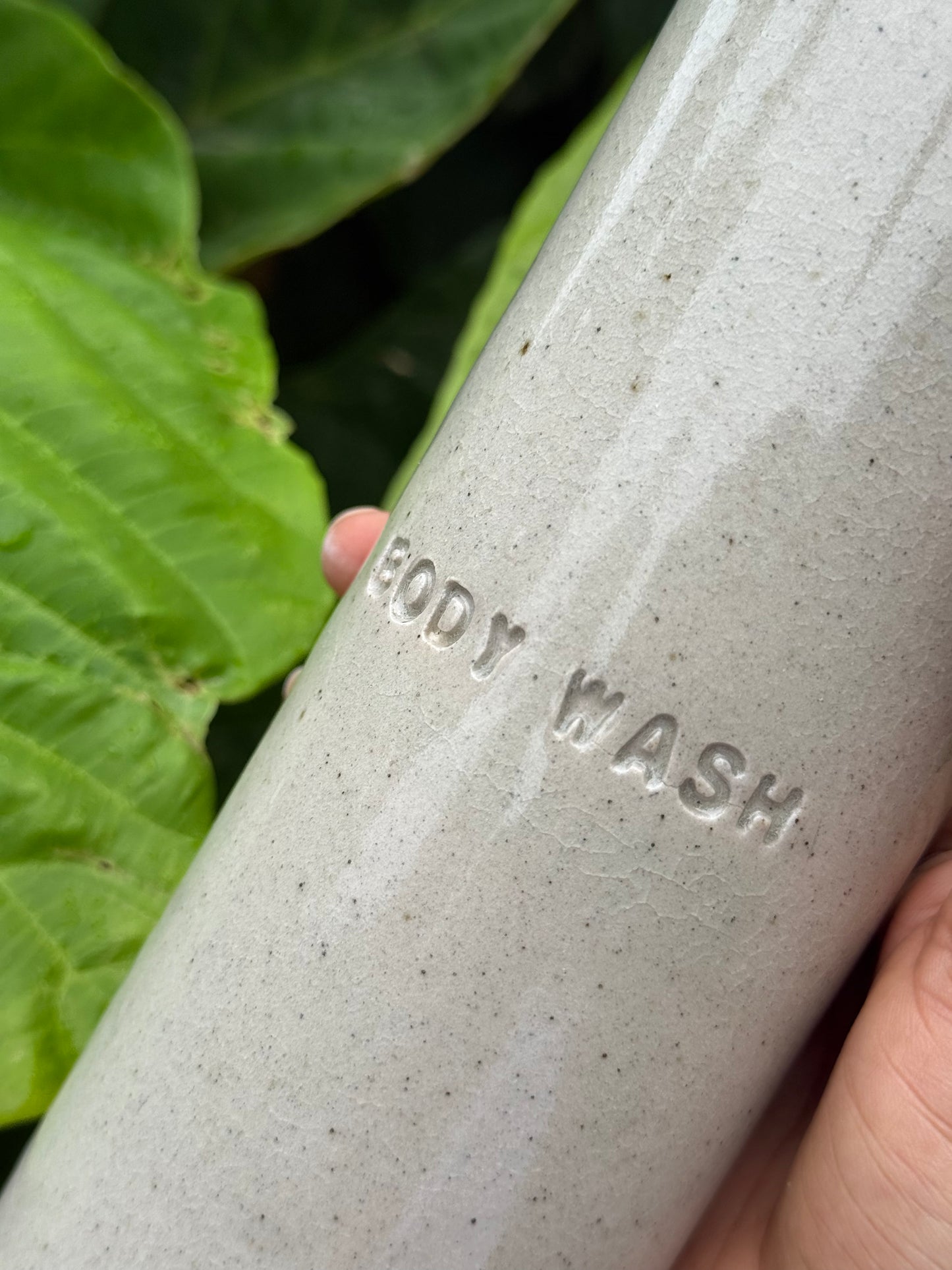 Ceramic Bottle for Body Wash