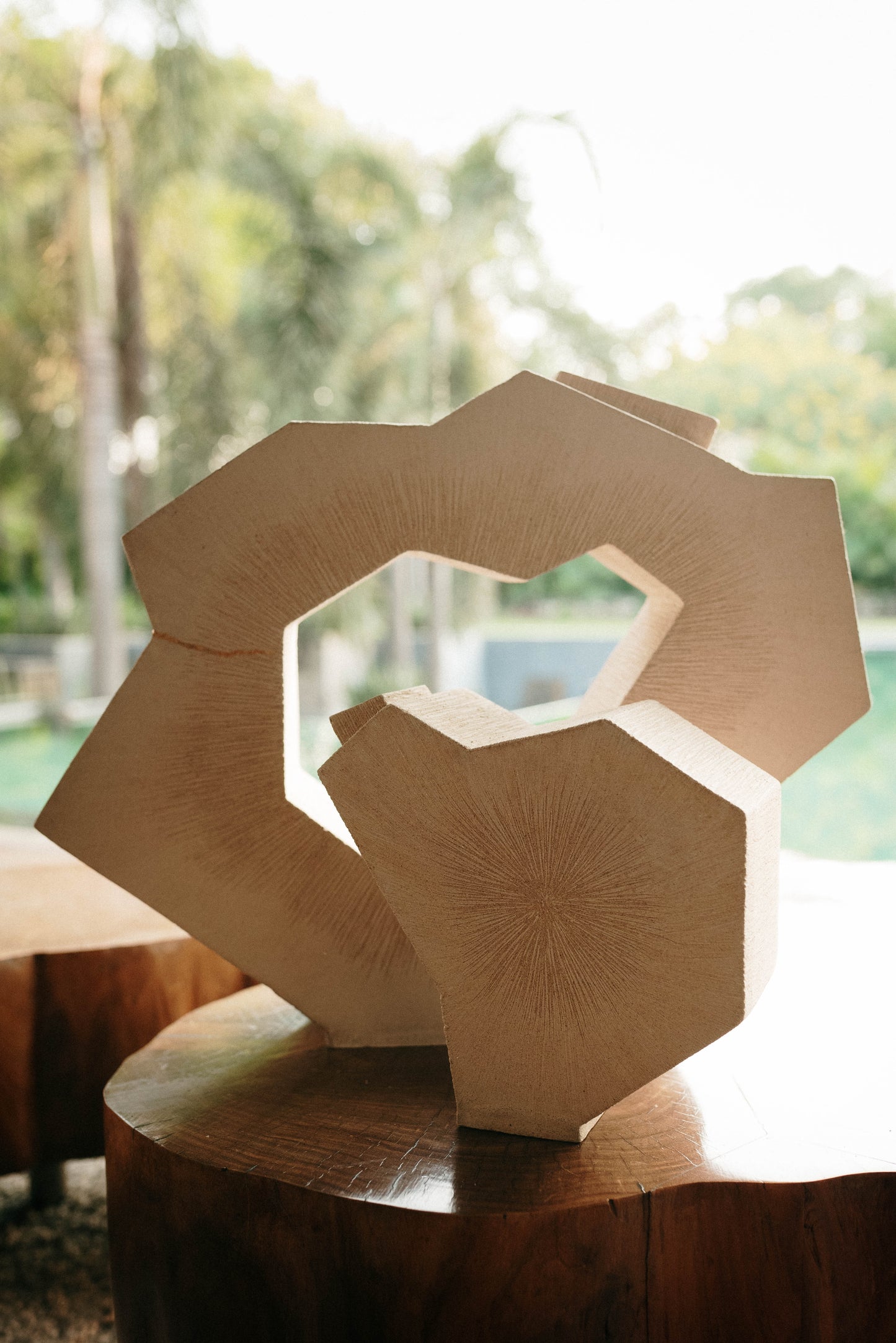 Angular Burst Vase