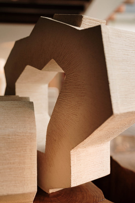Angular Burst Vase