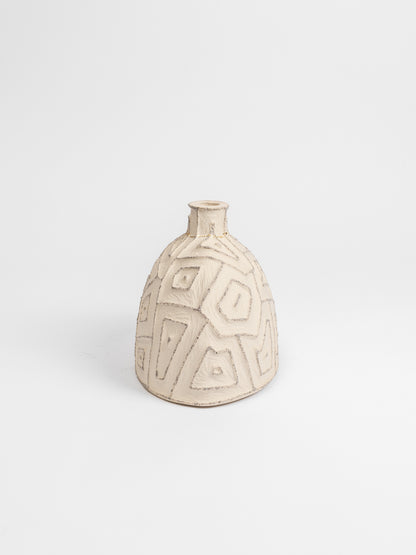 Maze Half Moon Bottle Vase