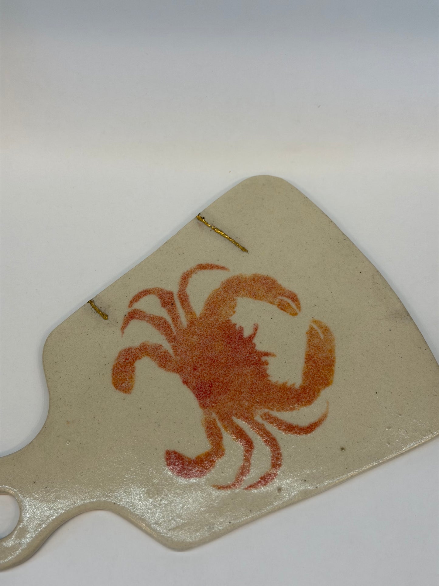 Imperfect Crab Ceramic Platter