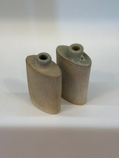 Ceramic Flasks - Set of 2