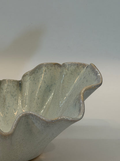 Frilly Bowl - Crystalline Blue