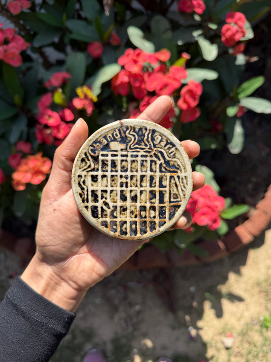 Chandigarh Manhole Cover Collectible