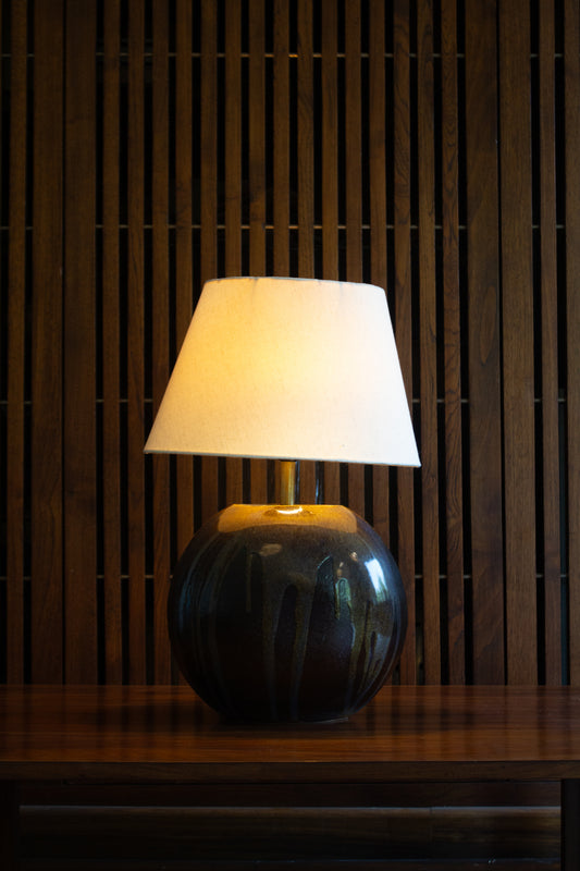 Midnight Blue Drip Lamps