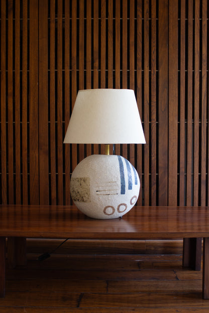 Abstract Art Raw Moon Lamp
