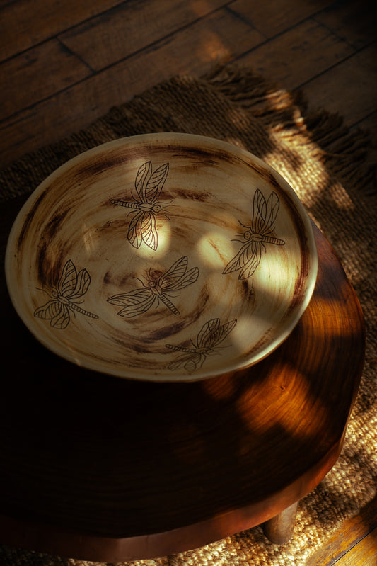Dragonfly Salad Bowl